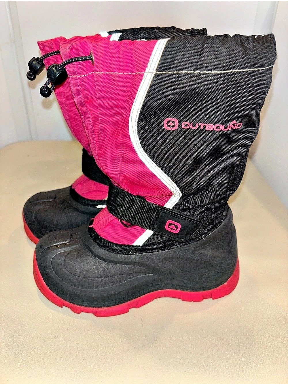 Outbound Girls H20
Insulated Waterproof
Nylon/Rubber Velcro
Winter Snow Boots